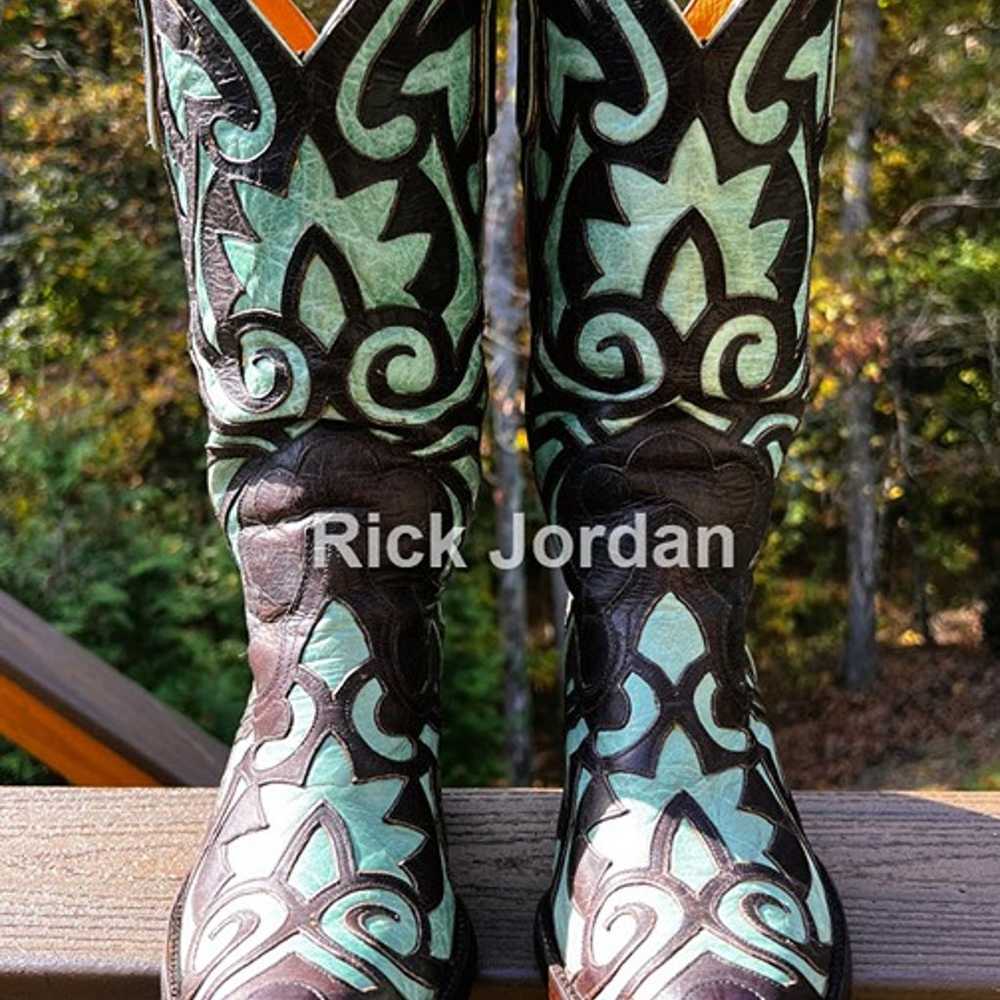 Old Gringo Inlay/Overlay Cowgirl Boots in woman's… - image 1