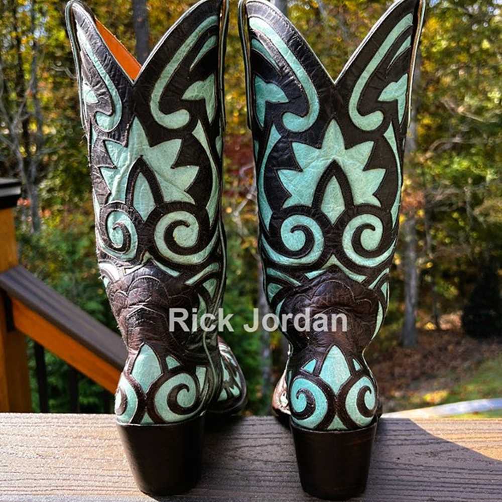 Old Gringo Inlay/Overlay Cowgirl Boots in woman's… - image 5