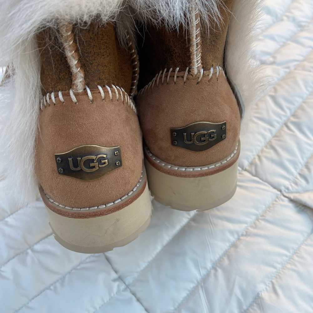 New UGG Fluff Punk Boots Size 6 - image 3