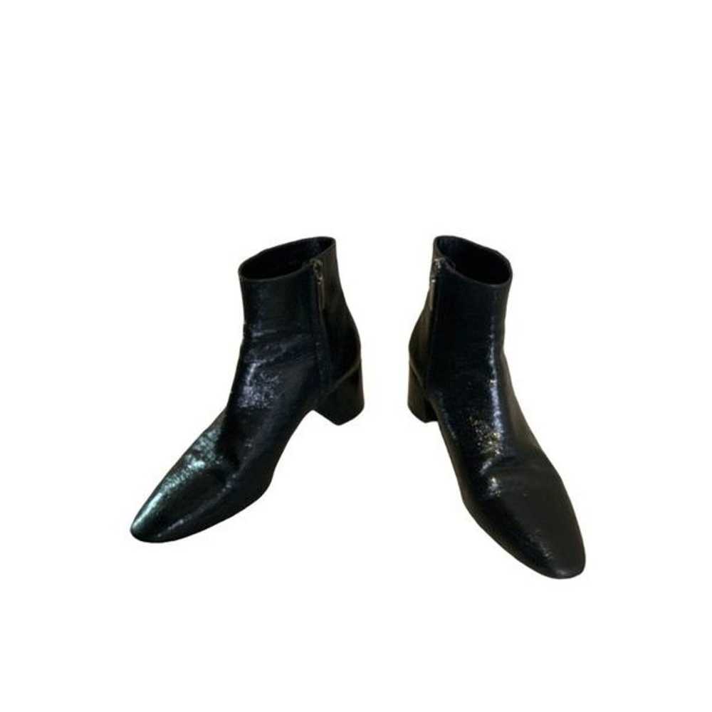 Saint Laurent black leather boots - image 4