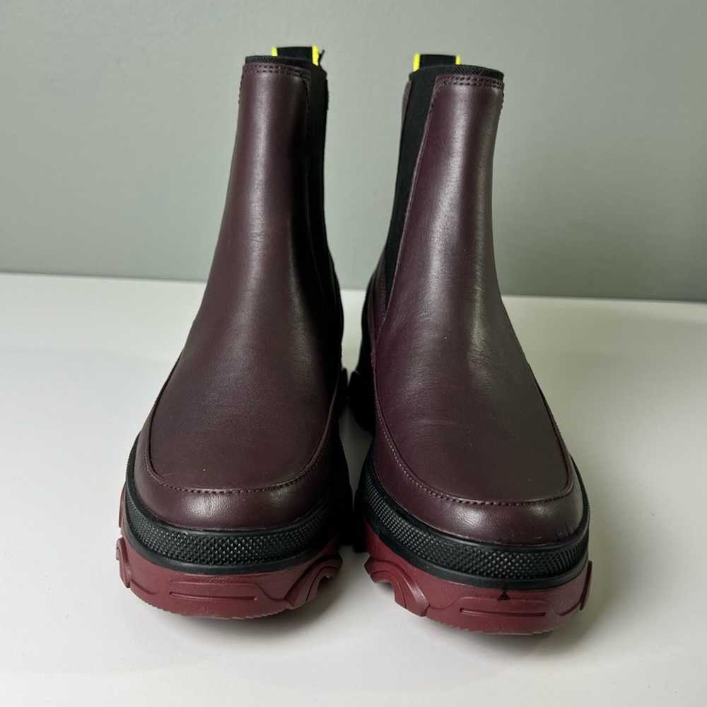 Sorel Leather Brex Purple Black Chelsea Waterproo… - image 3