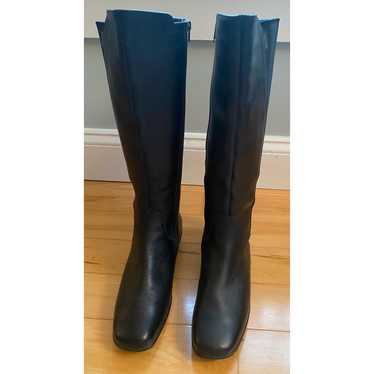 Mephisto Black Leather Boots Size 7