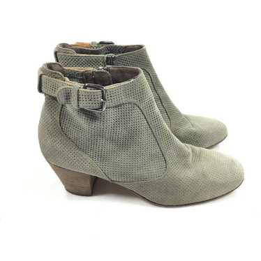 $425 Aquatalia France Perforated Ankle Boot Size … - image 1