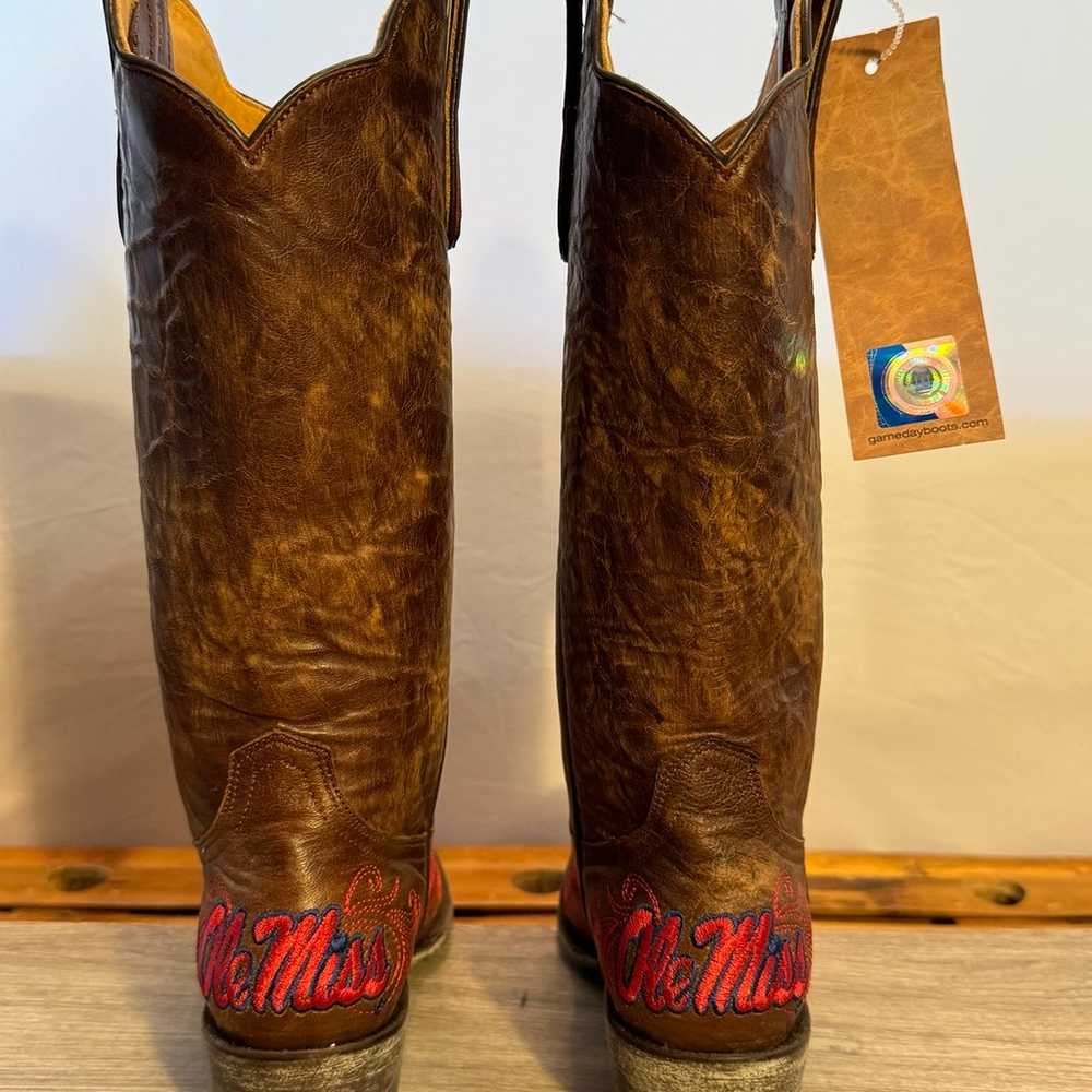 Ole Miss Rebels Women’s Game Day Cowgirl Boots Si… - image 7