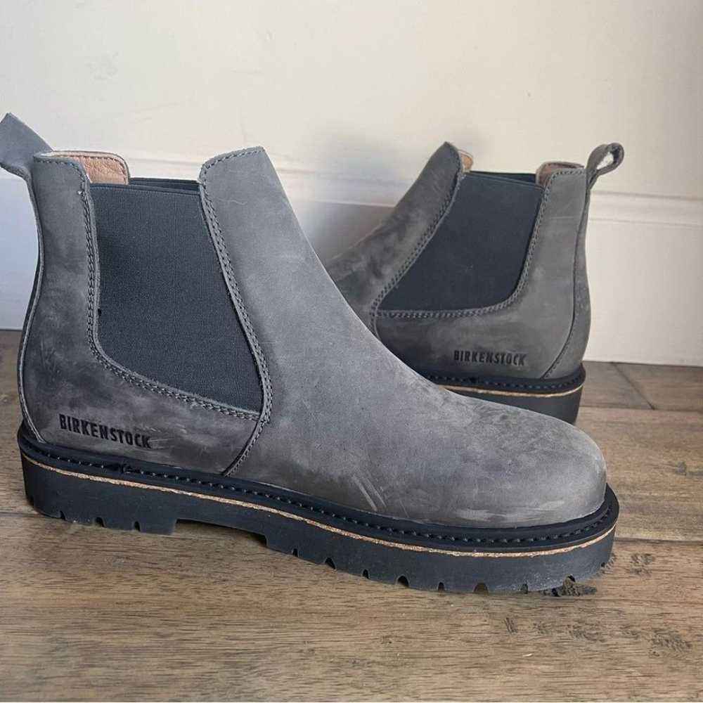 NEW Birkenstock Stalon Chelsea Boots Graphite Gra… - image 7