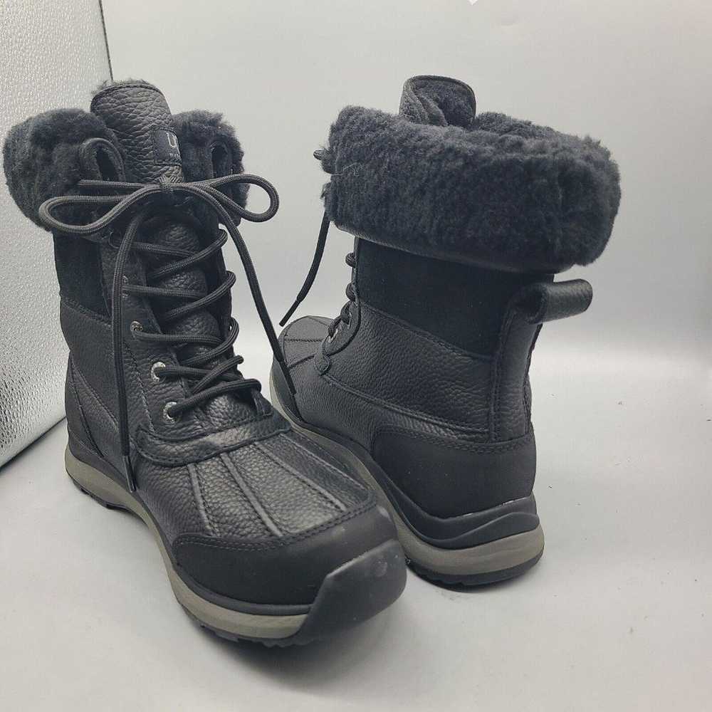 UGG Adirondack III Boots Women US 9.5 Black Water… - image 5