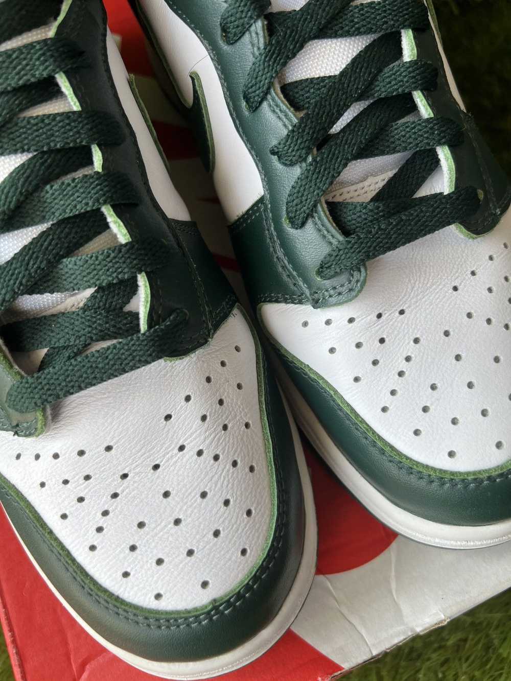 Nike Nike Dunk SP High Spartan Green - image 8