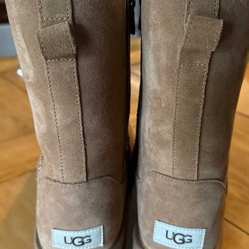 UGG Australia Classic Short Boots with zip sides … - image 5