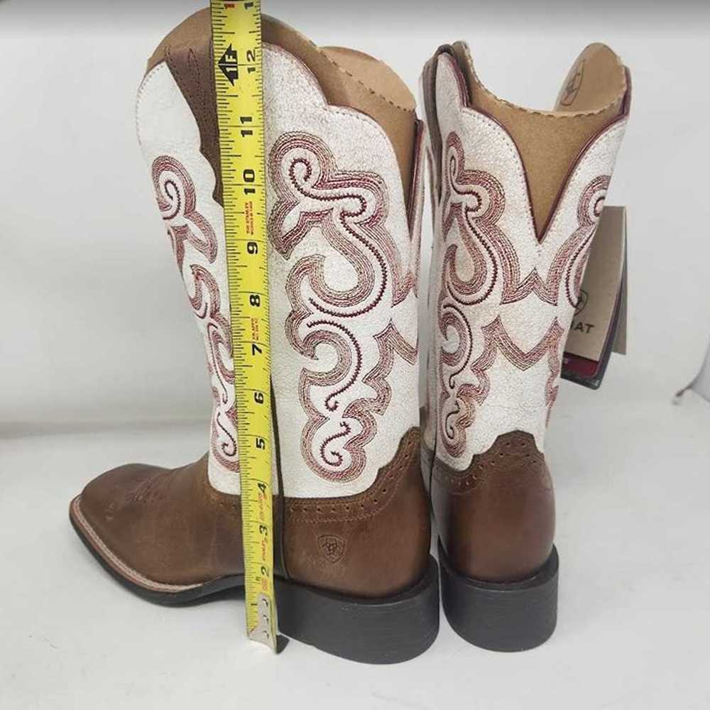 Women's 7.5 Ariat Quickdraw 11" western cowgirl b… - image 12