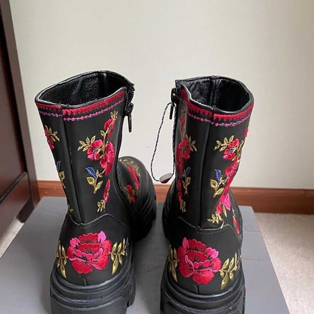 FARM RIO Women Floral Embroider Boots - NEW NWOB - image 6