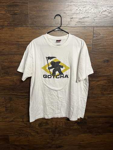 Gotcha Gotcha Logo T-shirt - Surf Brand 80s Gotcha