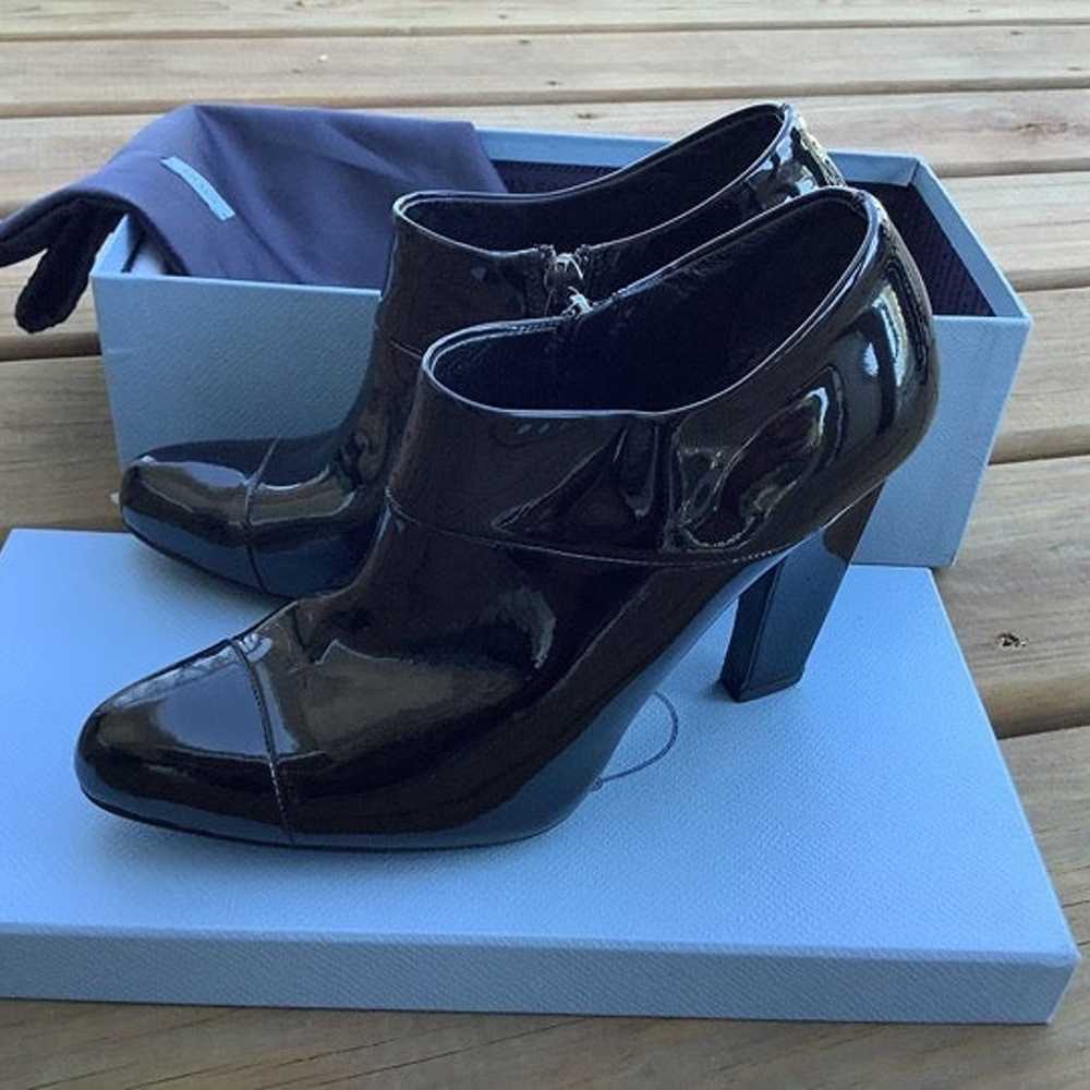 PRADA patent leather booties - image 2