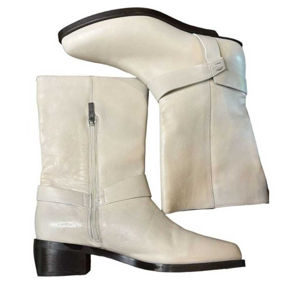 Aquatalia Guilianna weatherproof leather boot in … - image 3