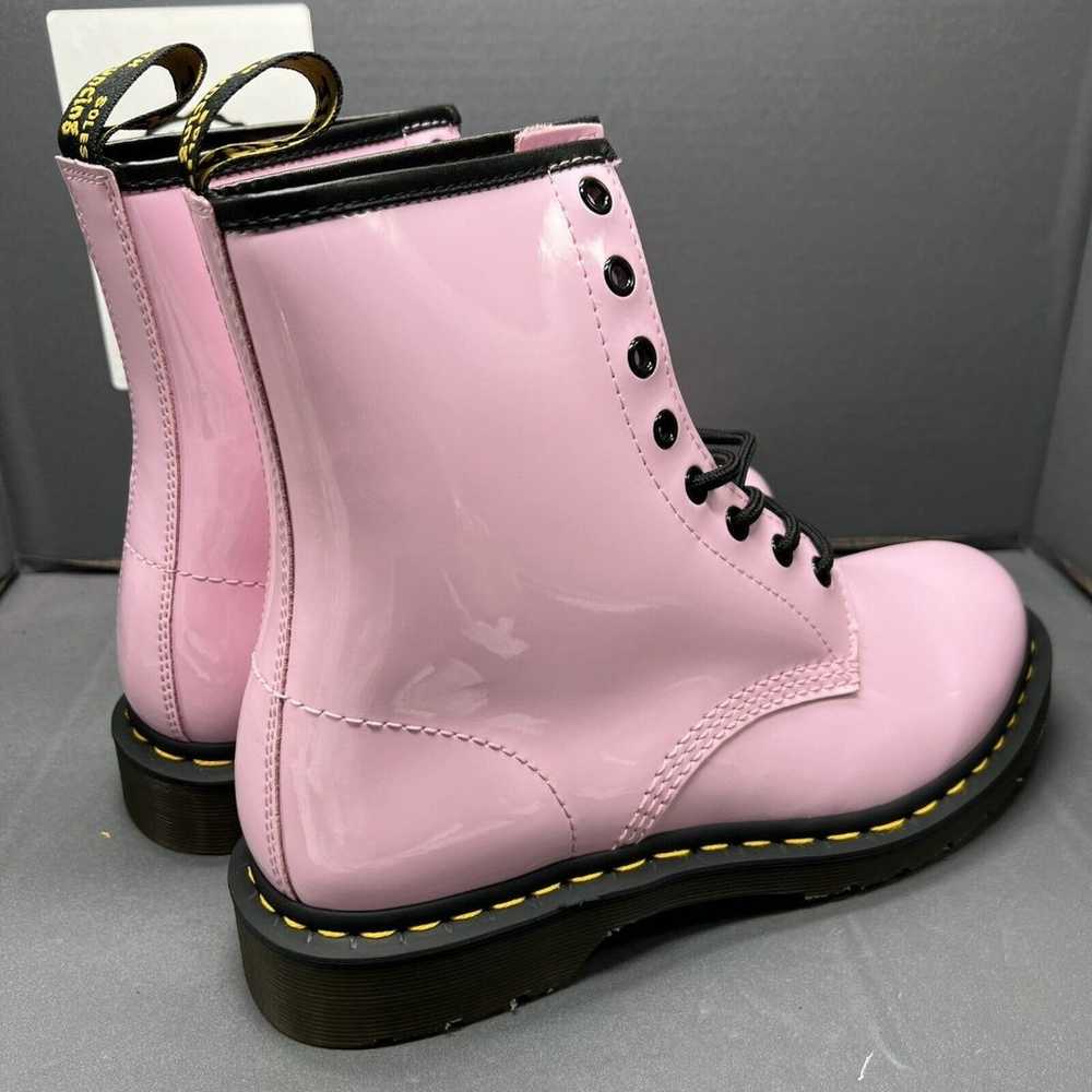 Dr Doc Martens 26425 Patent Leather Combat Boots … - image 5