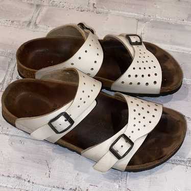 Birkenstock Birkis Freeport White Double Strap Per