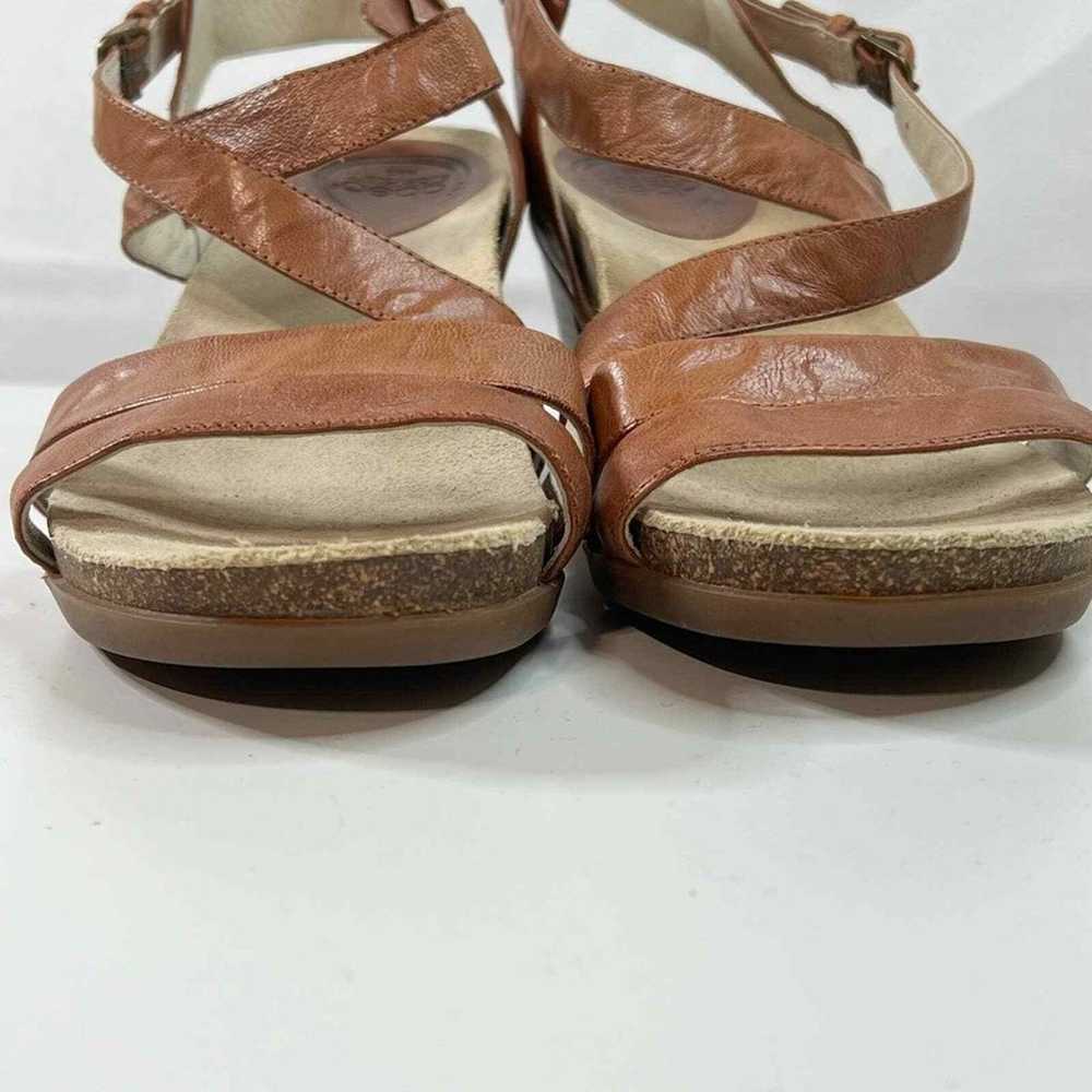 Abeo "Biana" Tan Leather Strappy Comfort Sandals … - image 2