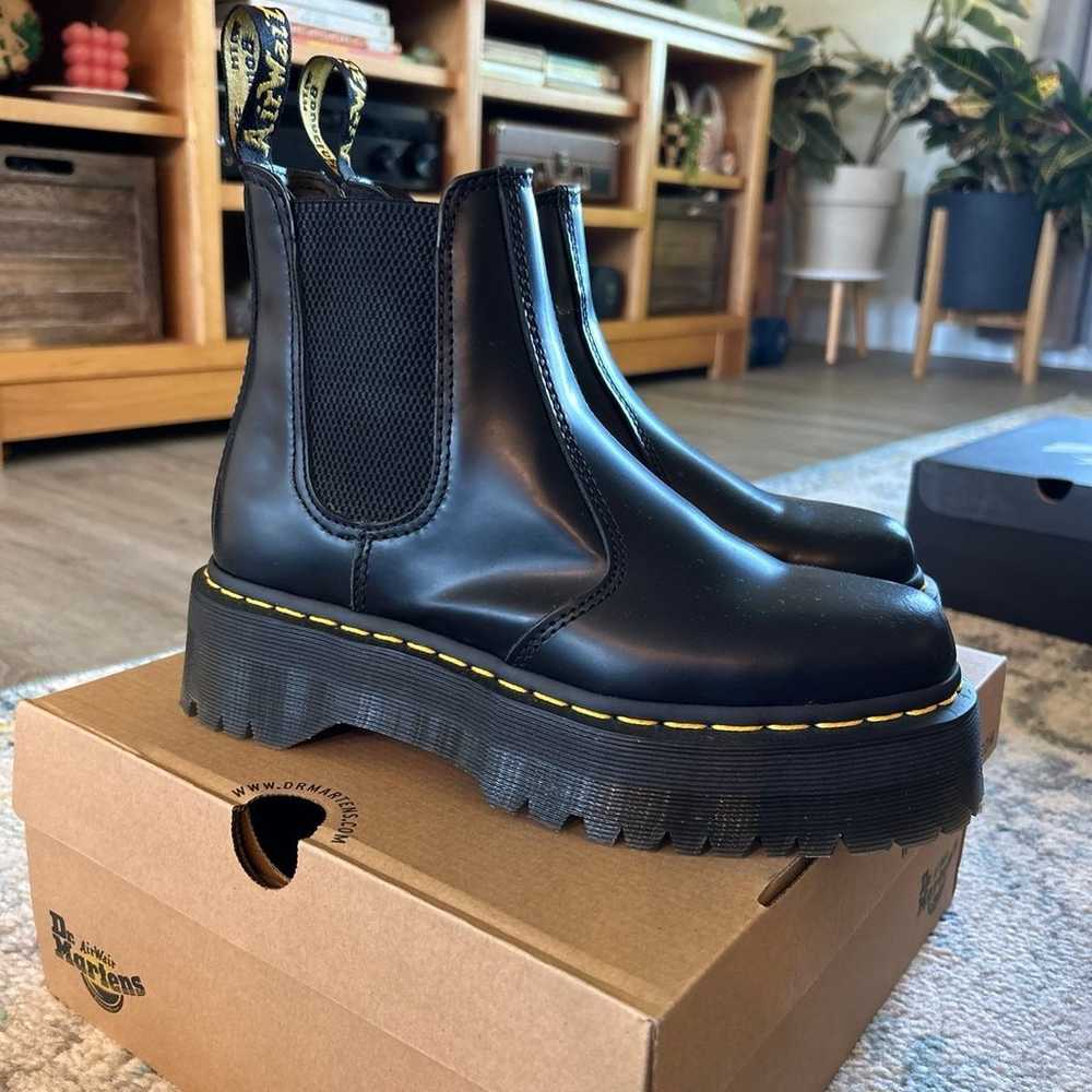 Dr Martens Platform Chelsea Boots - image 1