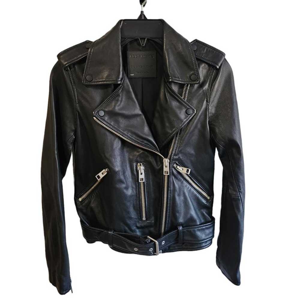 All Saints Leather jacket - image 3