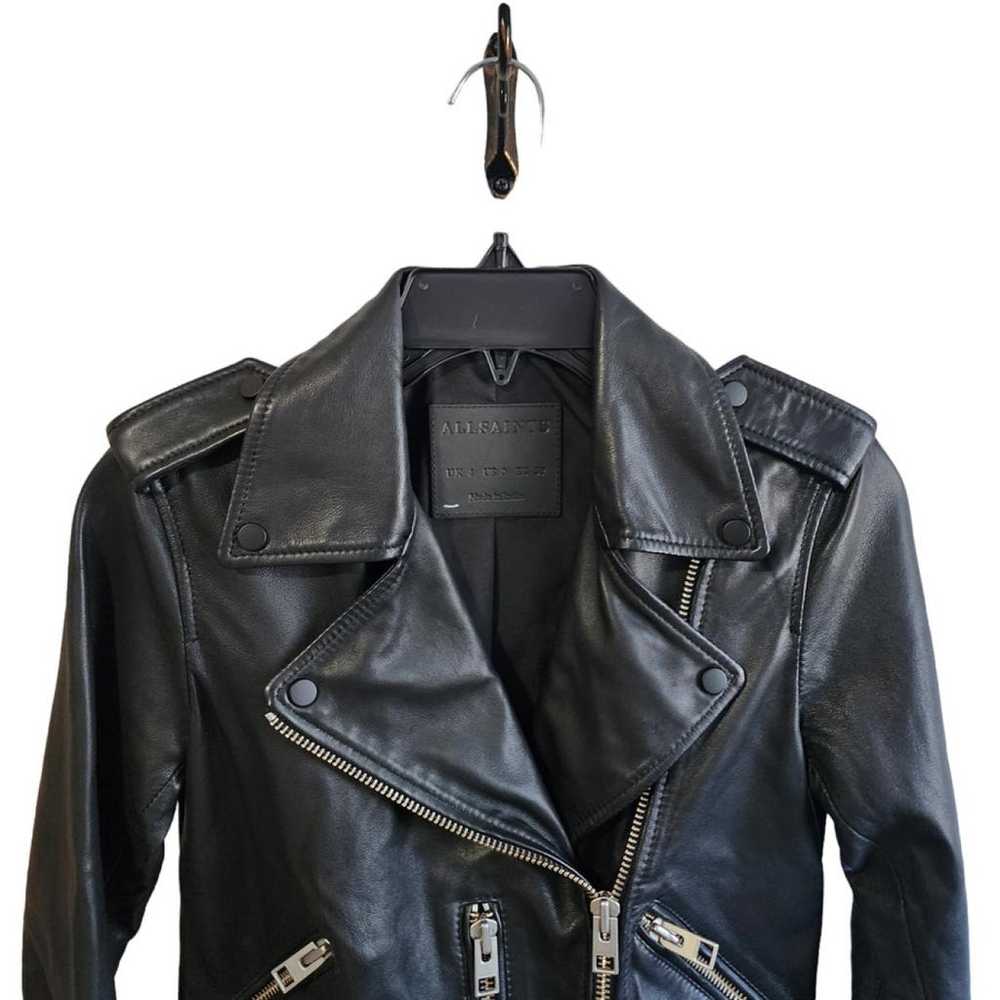 All Saints Leather jacket - image 6