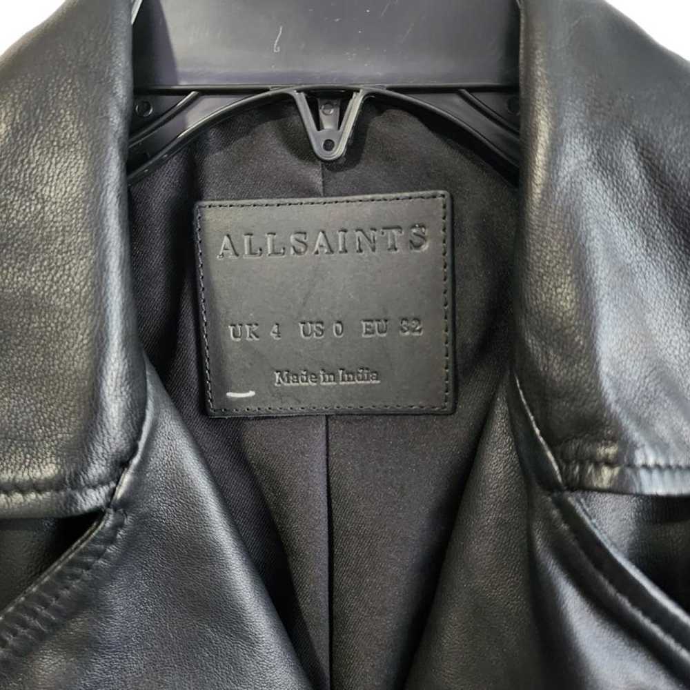 All Saints Leather jacket - image 9