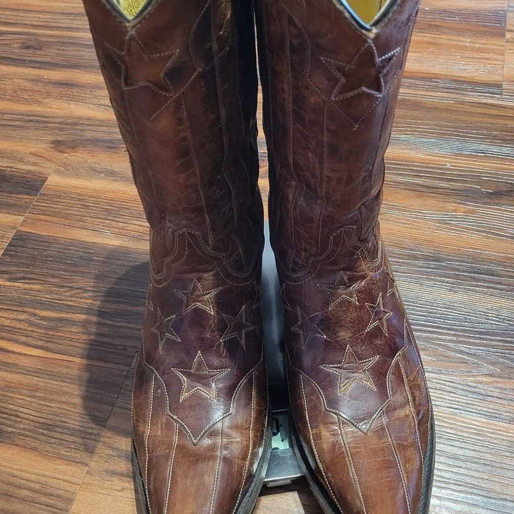 womens cowboy boots size 10 - image 1