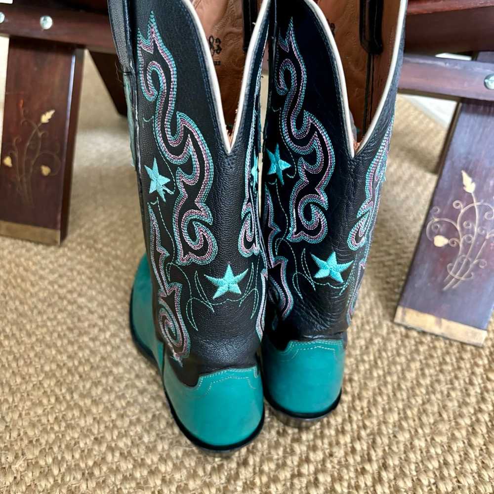 Women’s Lucchese 7.5B 1883 Mad dog snip toe cowbo… - image 2