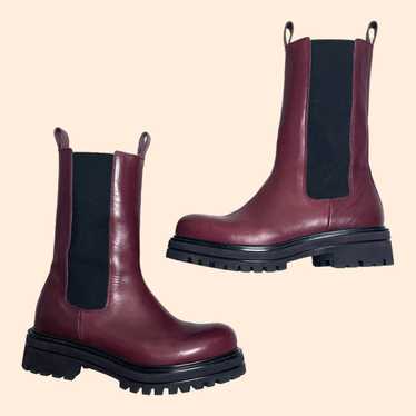 Scarosso Naomi Burgundy Boots