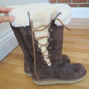 UGG Australia 5163 Upside Shearing Suede Boots