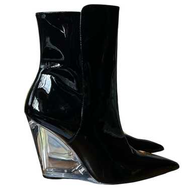 NWOT Stuart Weitzman Lucite 100 Patent Leather Boo