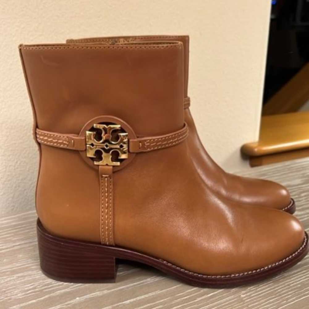 Tory Burch Miller Leather Ankle Booties - image 2