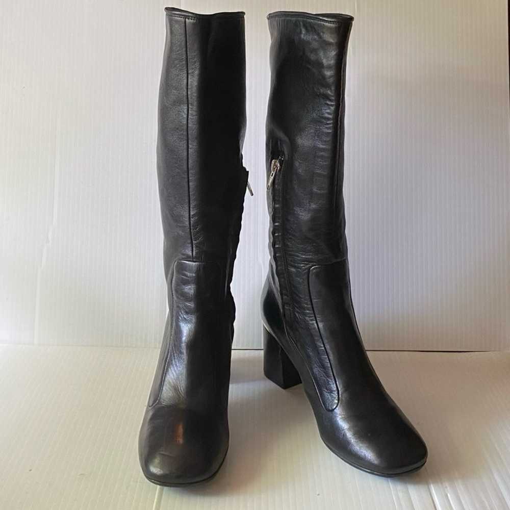 Celine Leather Calf Boots - image 1