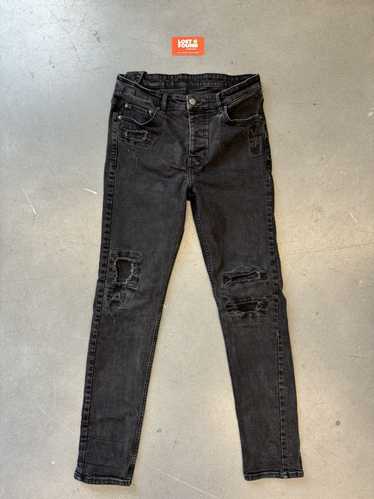 Ksubi Ksubi Chitch Boneyard Black Distressed Rippe