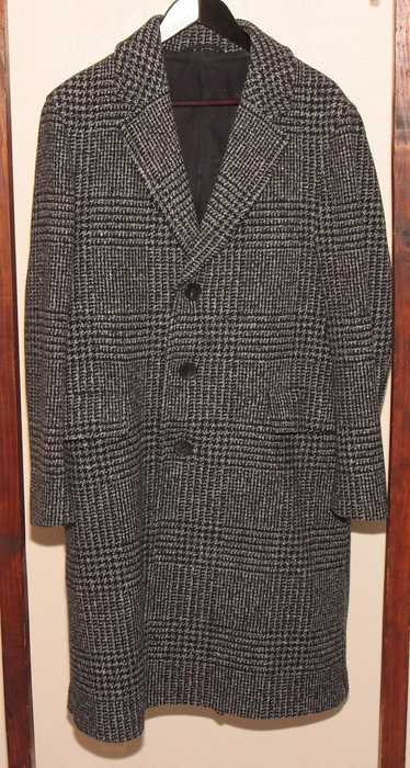 Mr. P. Glen Check Oversized Long Overcoat