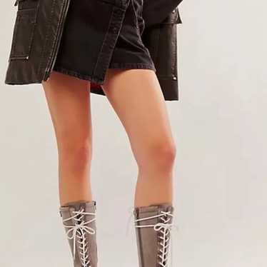 Free People Jeffrey Campbell Knockout Boxing Boot 