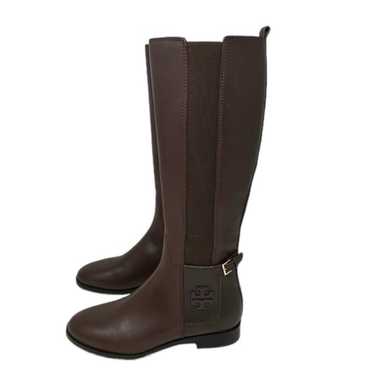 Tory Burch Wyatt 2 Leather Riding Knee High Tall … - image 1