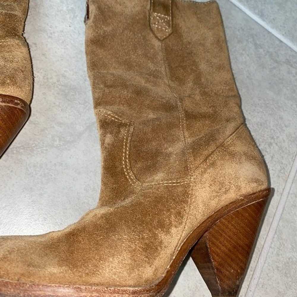 Michael Kors Brown Suede Leather Fashion Boots Si… - image 5