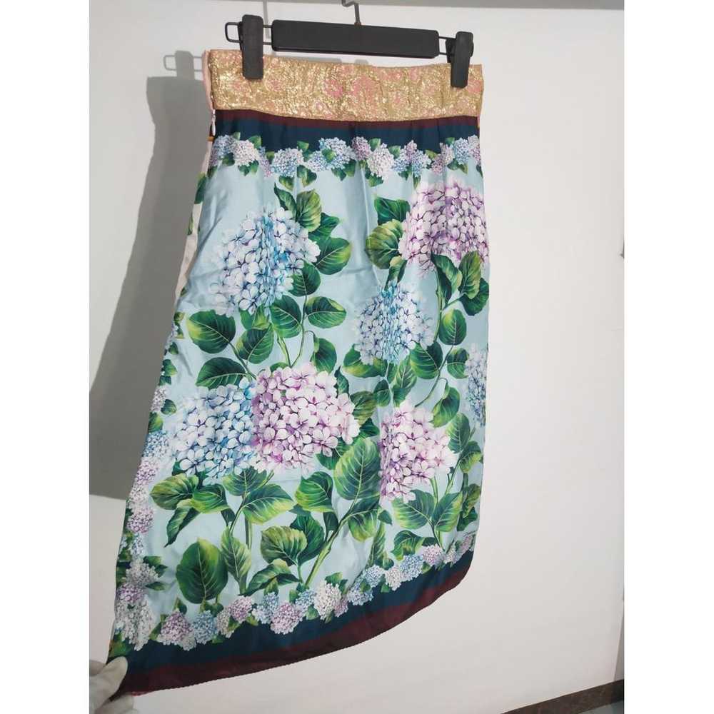 Dolce & Gabbana Silk mid-length skirt - image 2