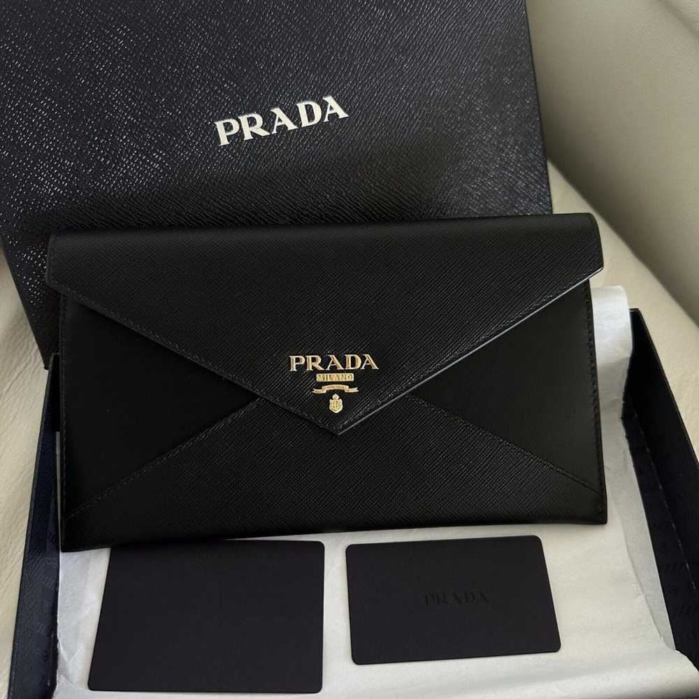 Prada Leather clutch bag - image 6