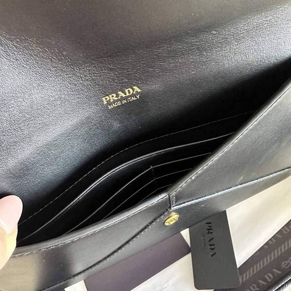 Prada Leather clutch bag - image 8