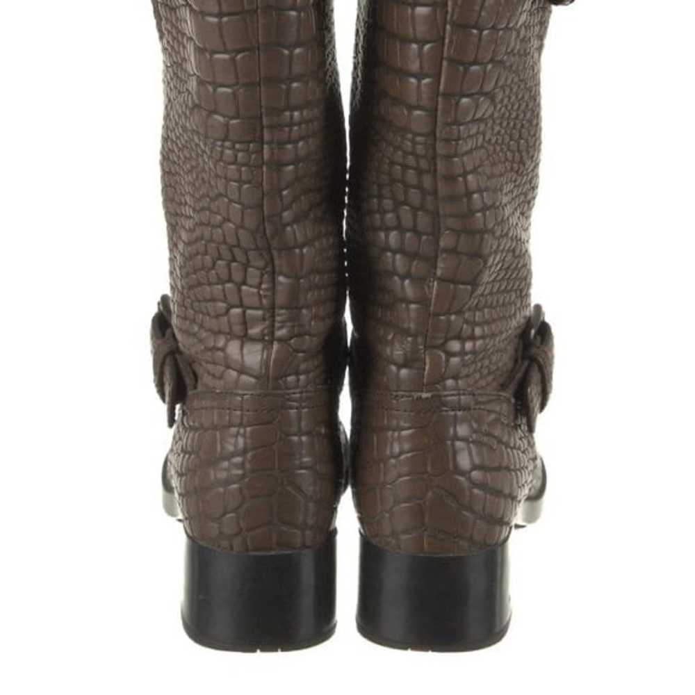 PRADA Leather Moto Boots Size 35.5 - image 4