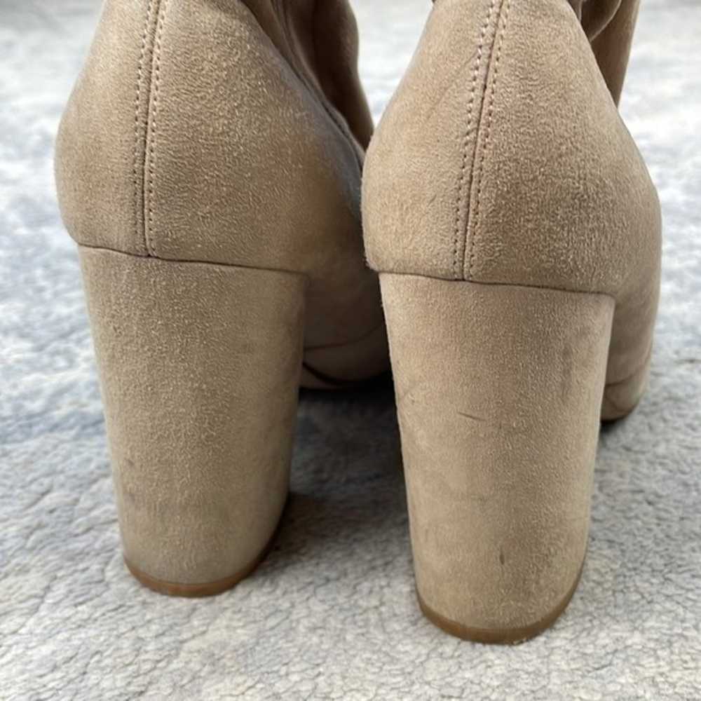 Valentino Garavani Ankle Sock Boots Beige Chunky … - image 8