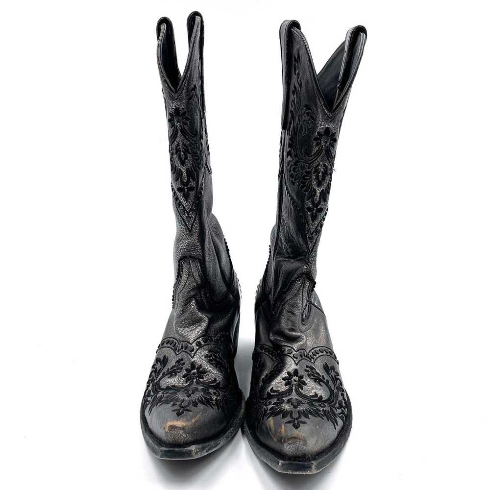 Old Gringo Winston Boots Silver Metallic Embroide… - image 3