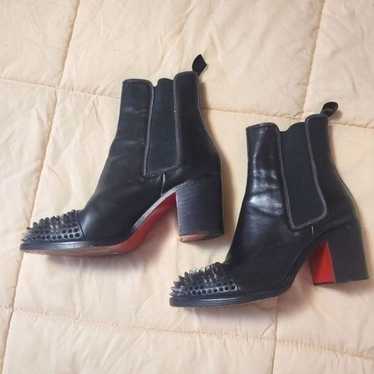 Christian Louboutin Authentic Spike boots