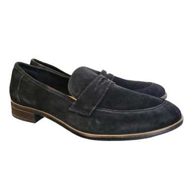 Clarks Women's Trish Rose Loafer, Black Suede, 10