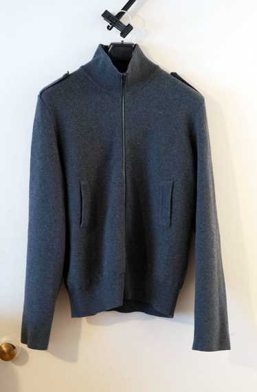 Neil Barrett RARE Military Wool Zip Turtleneck Car