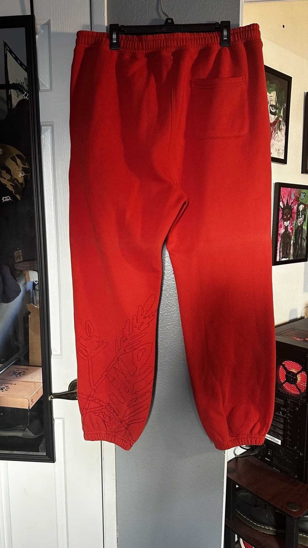 Made In Canada 4YE Red Embroidered Sweatpant - image 4