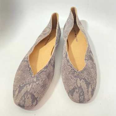 NWOT Lucky Brand Alba Snakeskin Print Suede Skimm… - image 1