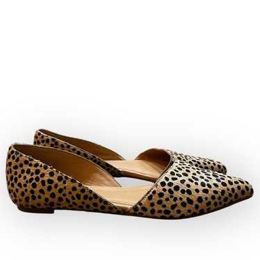 J. Crew Pointed Toe Leopard Print Pointed Toe Flat