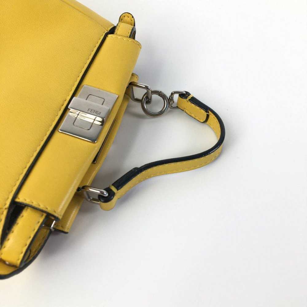 Fendi Peekaboo leather mini bag - image 10