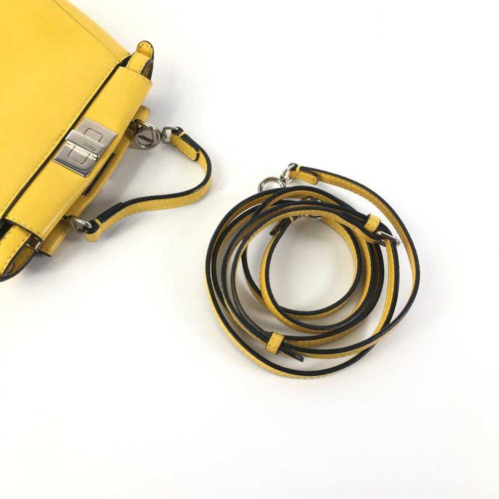 Fendi Peekaboo leather mini bag - image 11